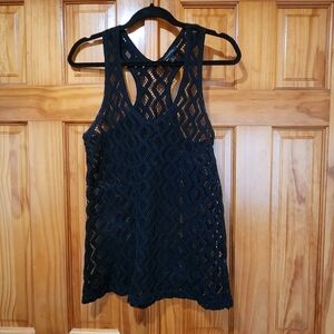 Banana Republic crochet knit Tank top M